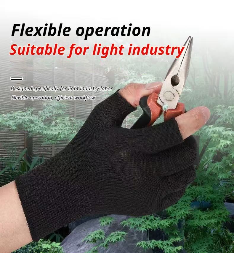 10-Pairs Nylon Work Gloves-02 - Image 7