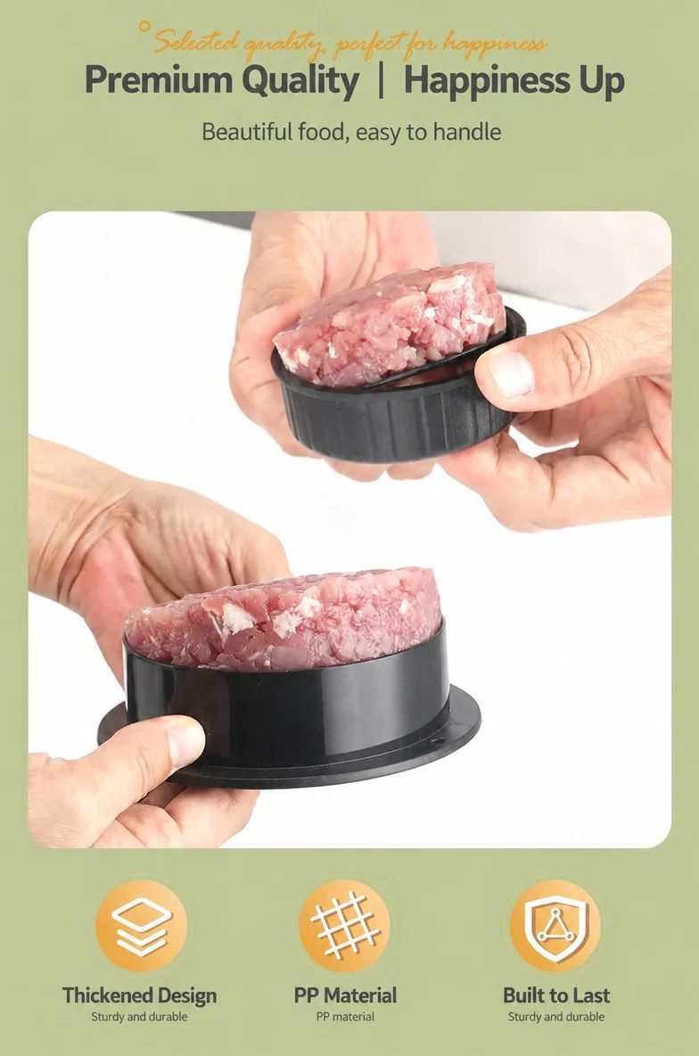 Hamburger Patty Press, Color Box Packaging - Image 2