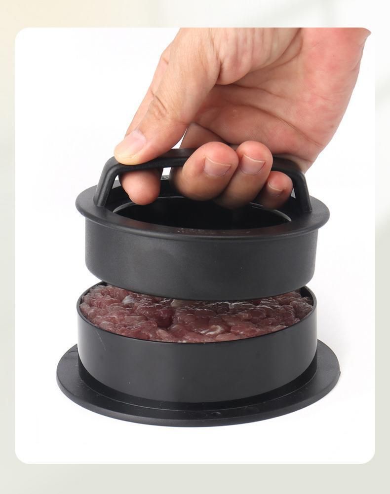 Hamburger Patty Press with 100 Pcs Silicone Paper, Color Box Packaging - Image 7