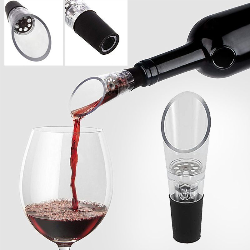 red Wine Vacuum Pump with Preserver Stopper, Wine Fresh Keeping Set - Image 2
