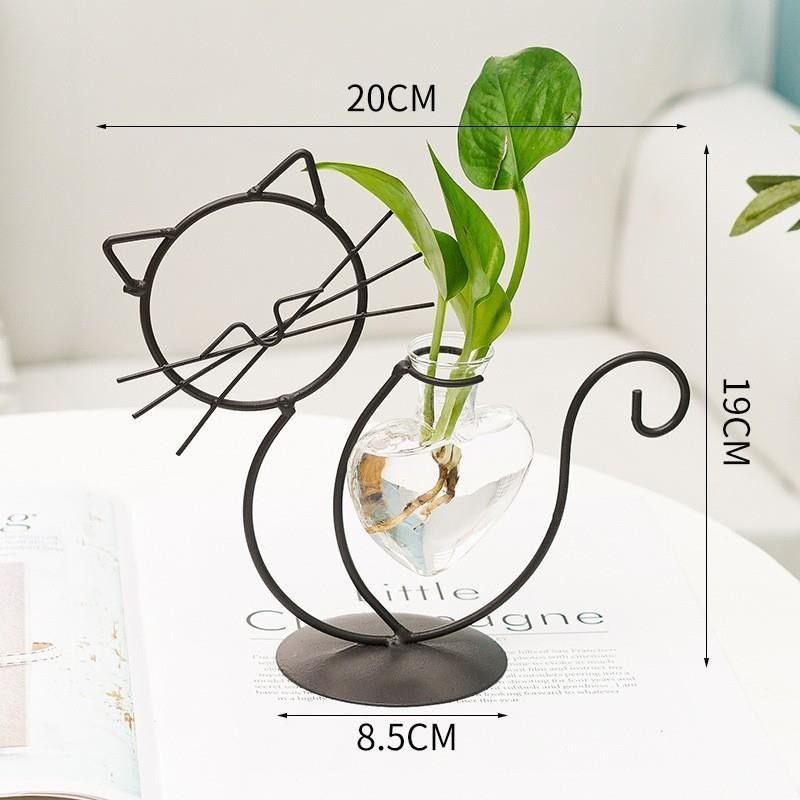 2 Pack Cat Iron Flower Ware-02 - Image 1