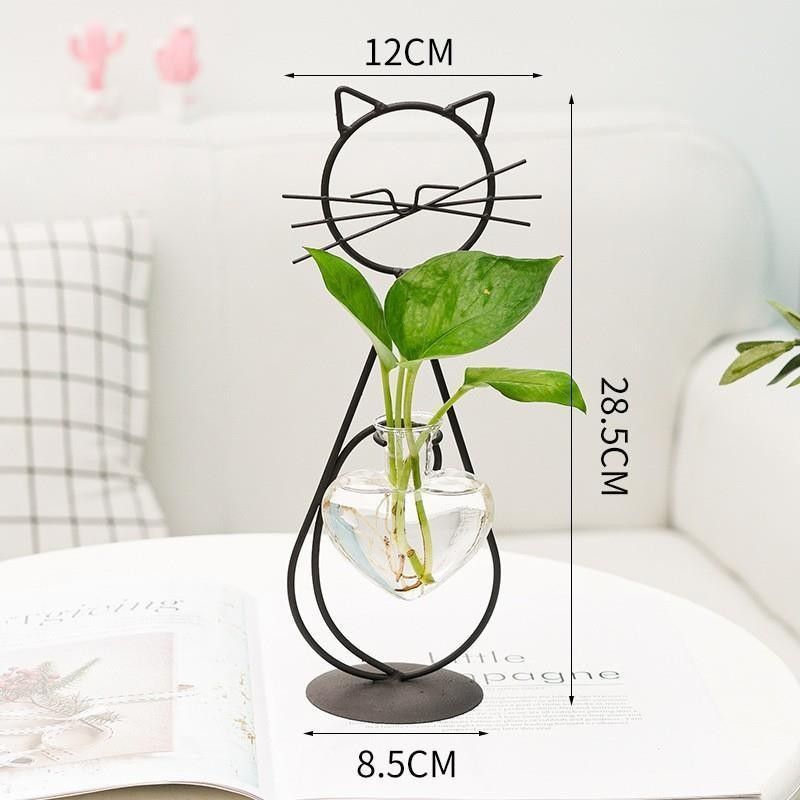2 Pack Cat Iron Flower Ware-04 - Image 1