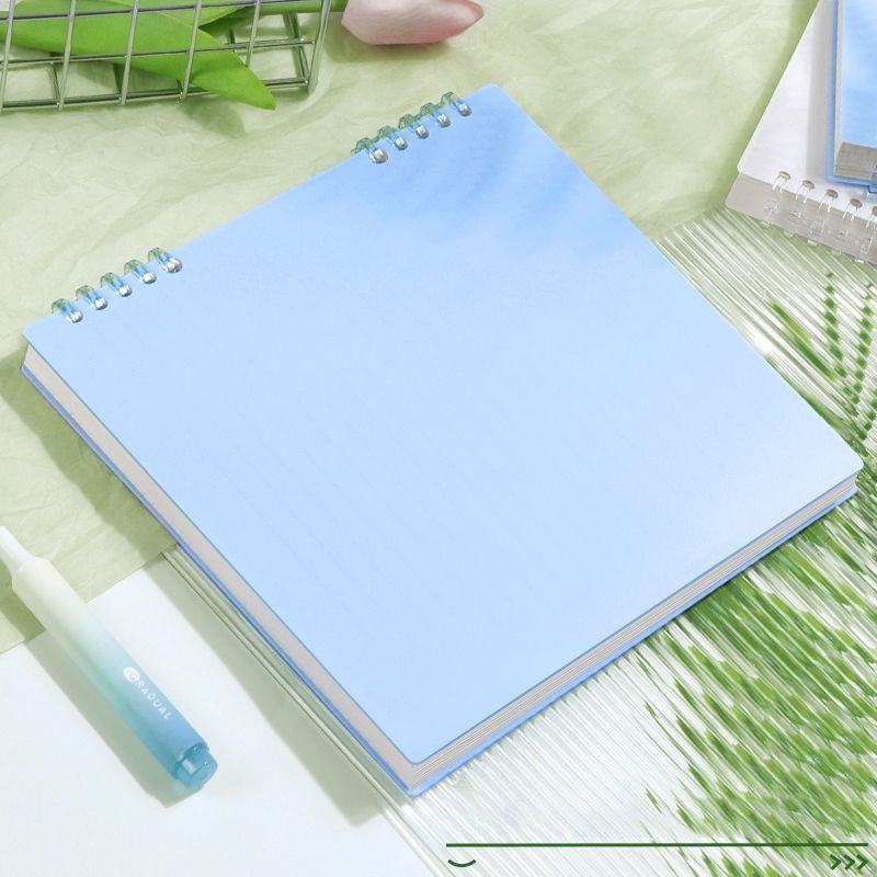 Lined Notebook Sky Blue 60 Sheets/120 Pages - Image 1