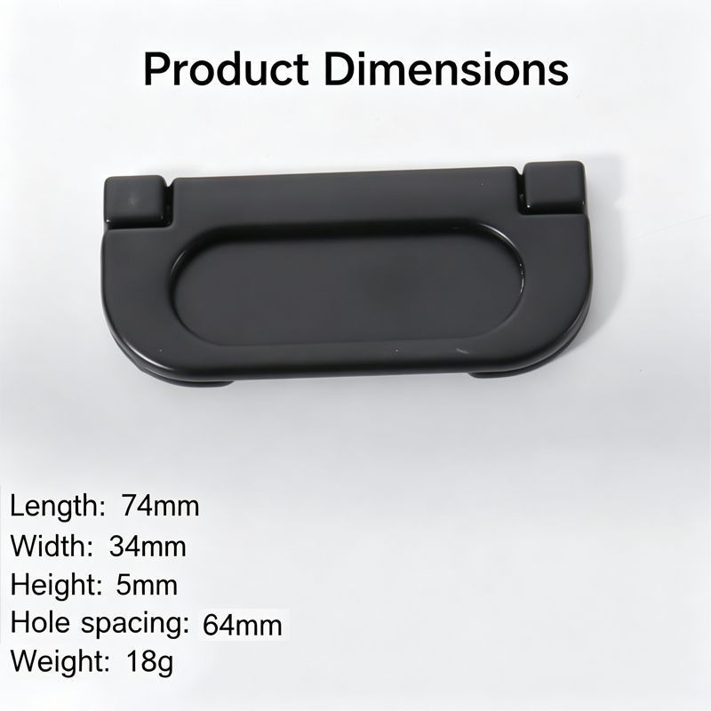 10 Pcs M8857-64 Black Hidden Snap - Image 1