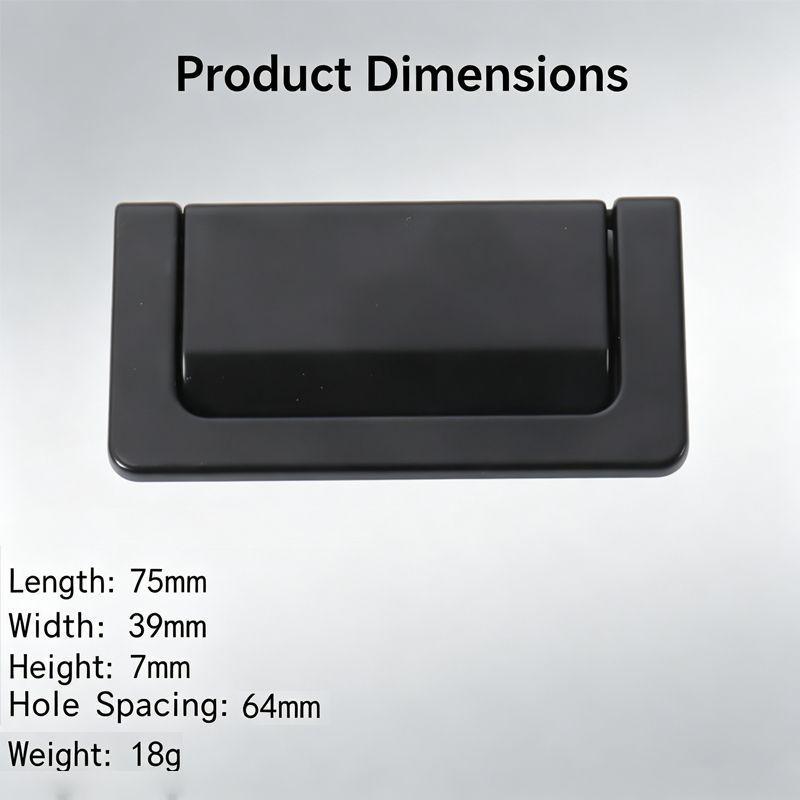 10 Pcs M8858-64 Black Hidden Snap - Image 1