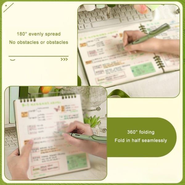 Blank Notebook Sky Blue 60 Sheets/120 Pages - Image 5