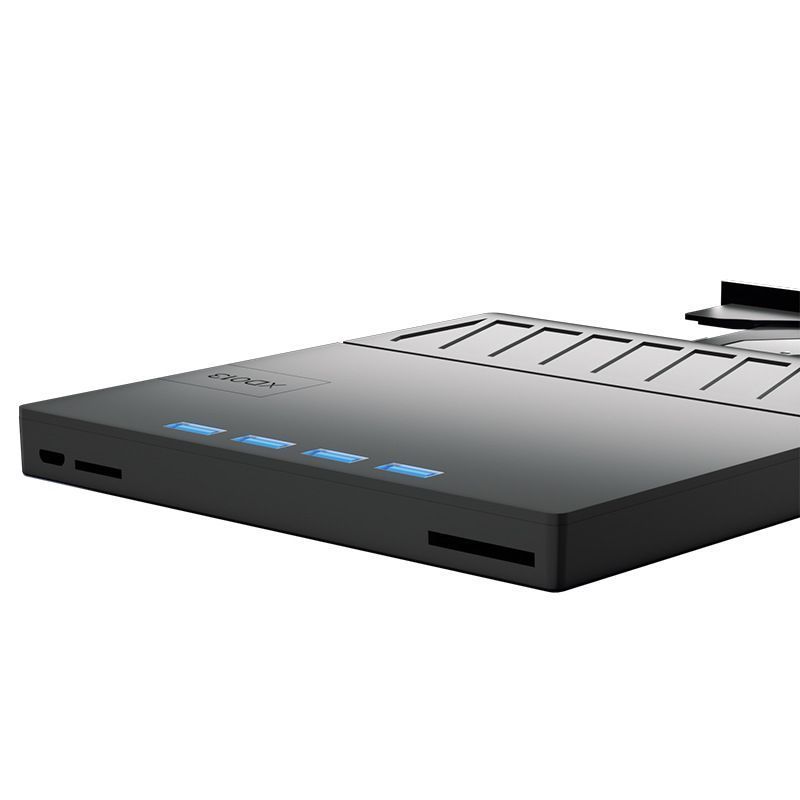 CD/DVD Burner & Card Reader Black - Image 3