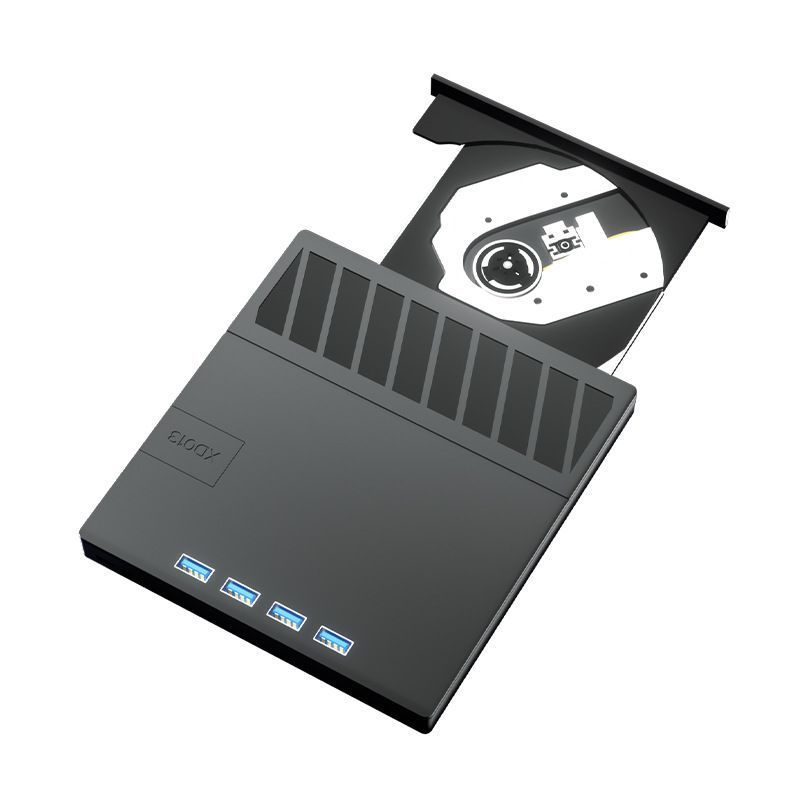 CD/DVD Burner & Card Reader Black - Image 5