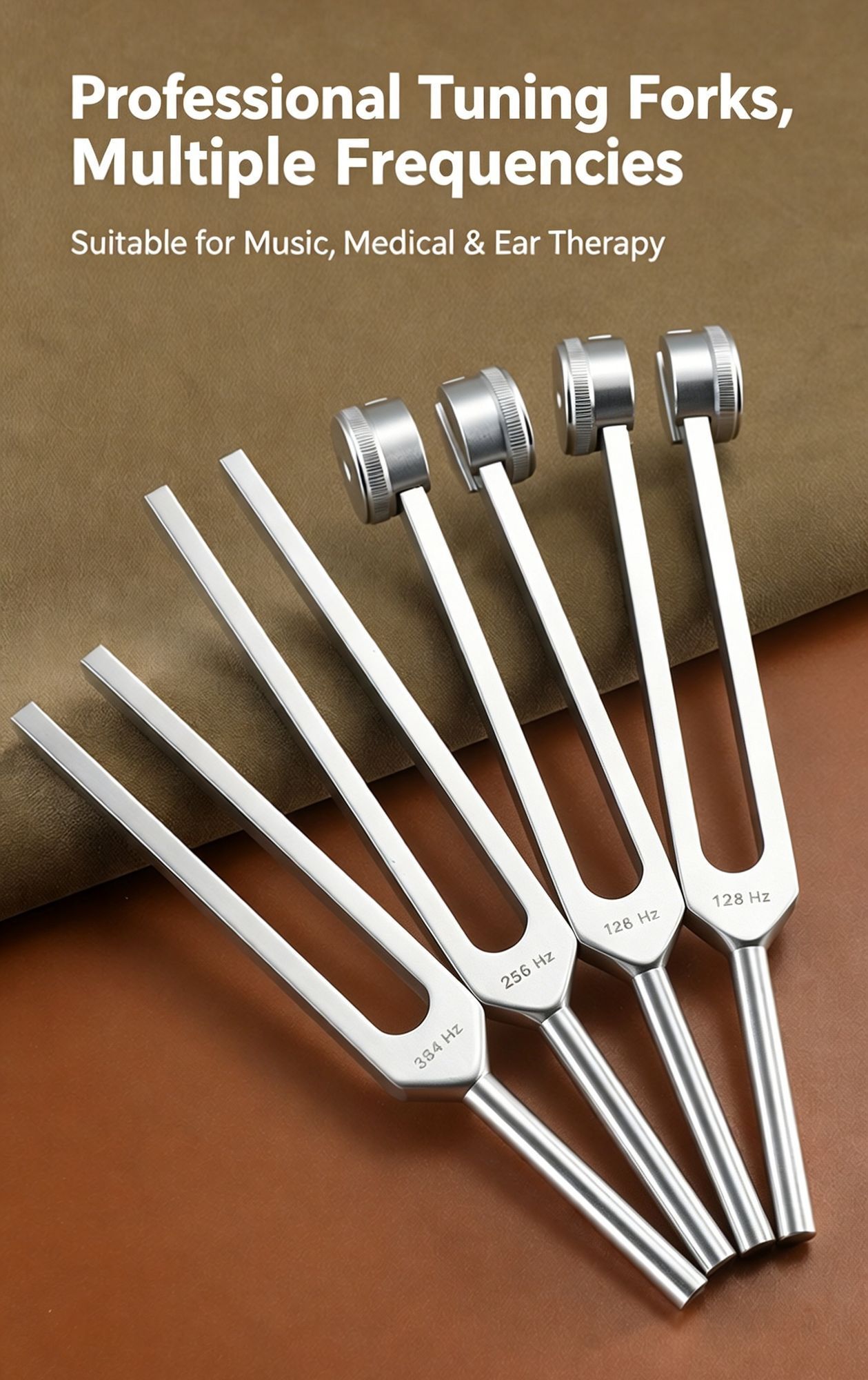 4pcs loose tuning forks - Image 1