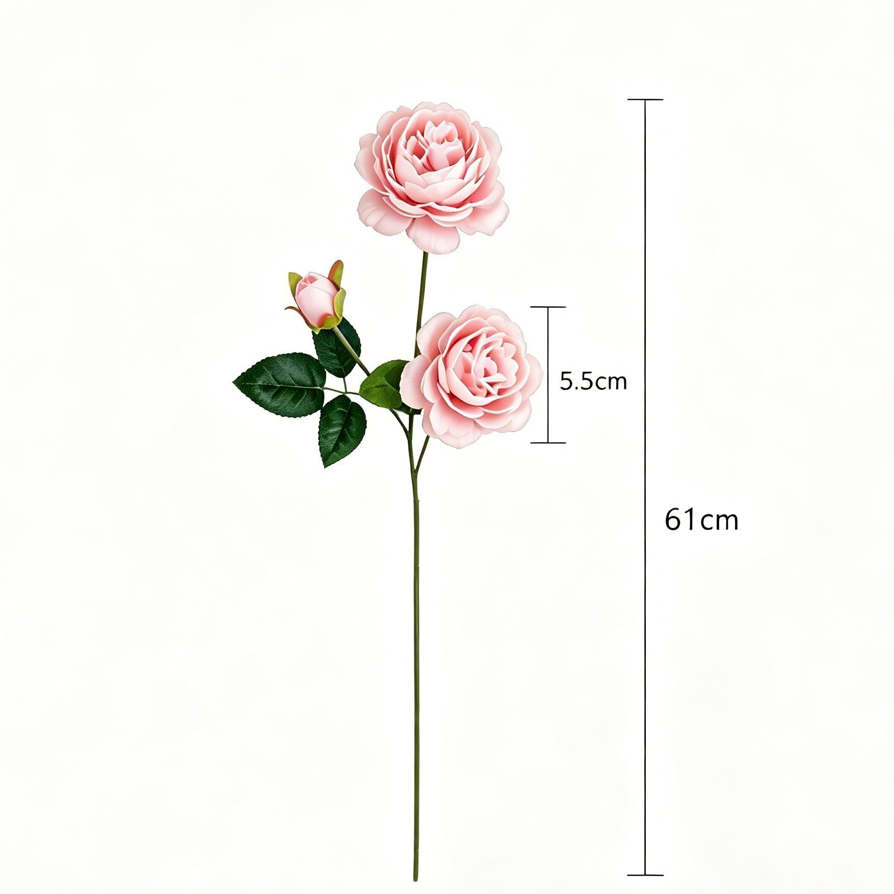 Artificial Pink French Peony, Sweet Decor, 2 Pack - Image 4
