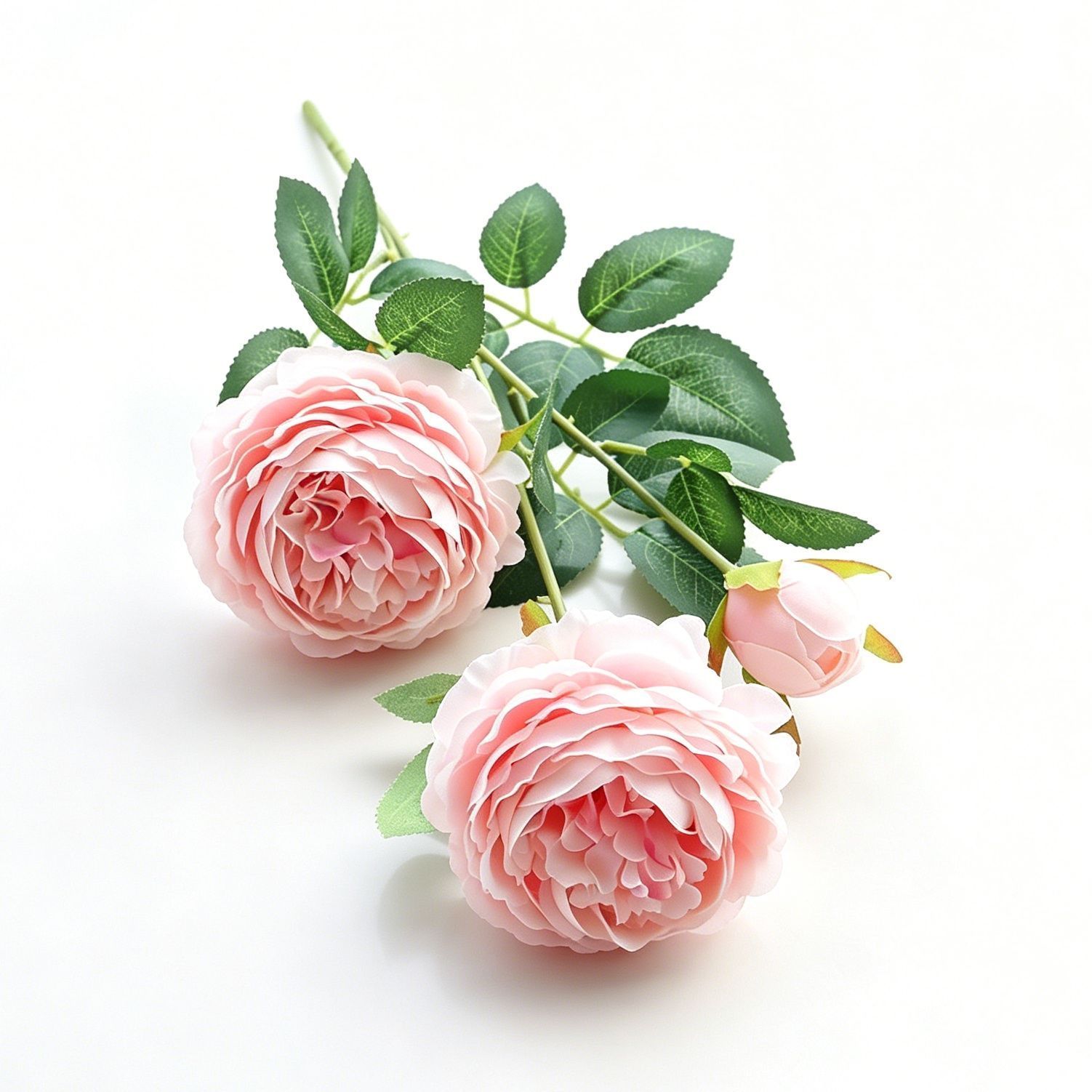 Artificial Pink French Peony, Sweet Decor, 3 Pack - Image 1