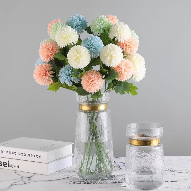 Artificial Hydrangea, Pure White Gentle Decor, 3 Pack - Image 3