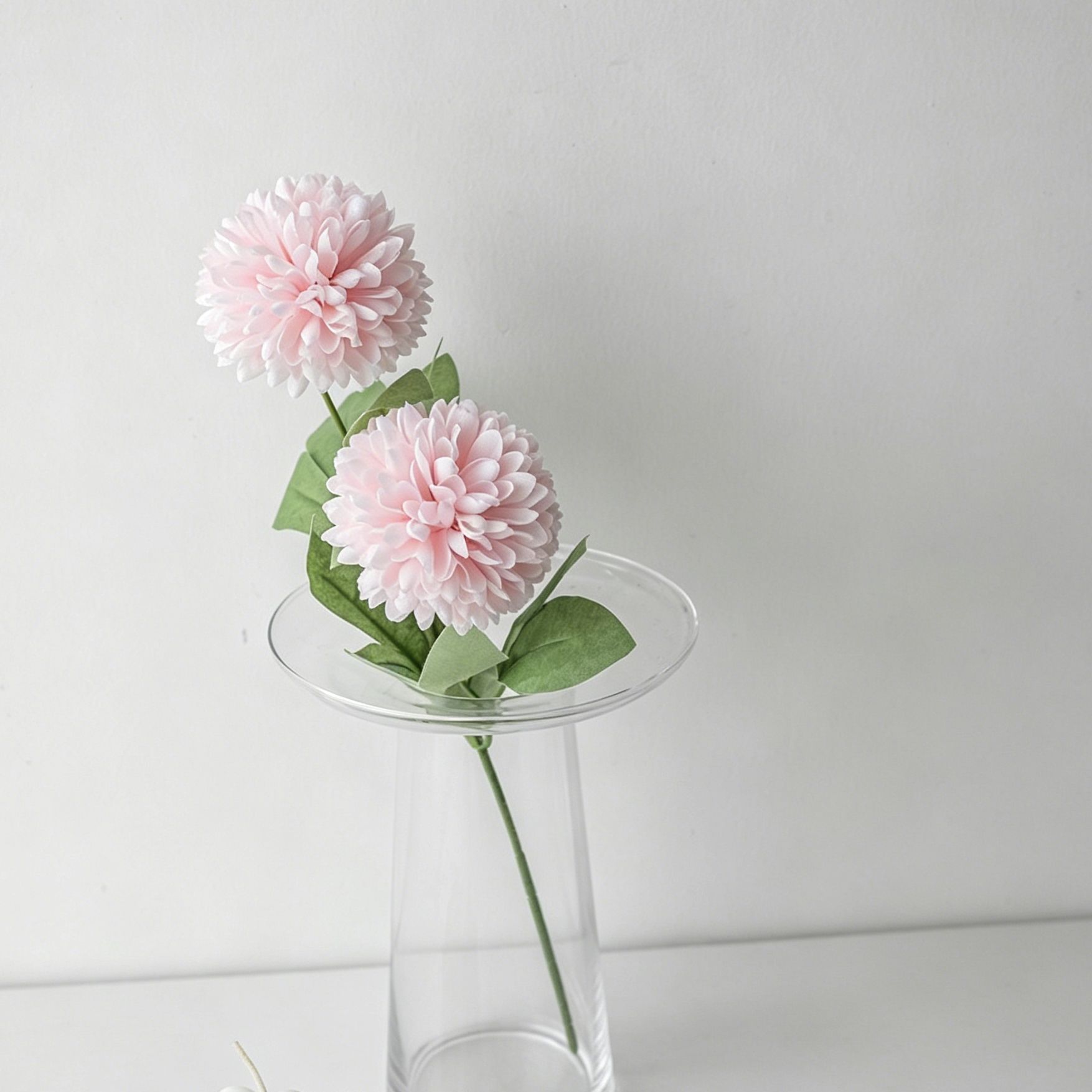 Artificial Hydrangea, Pink Sweet Decor, 5 Pack - Image 2