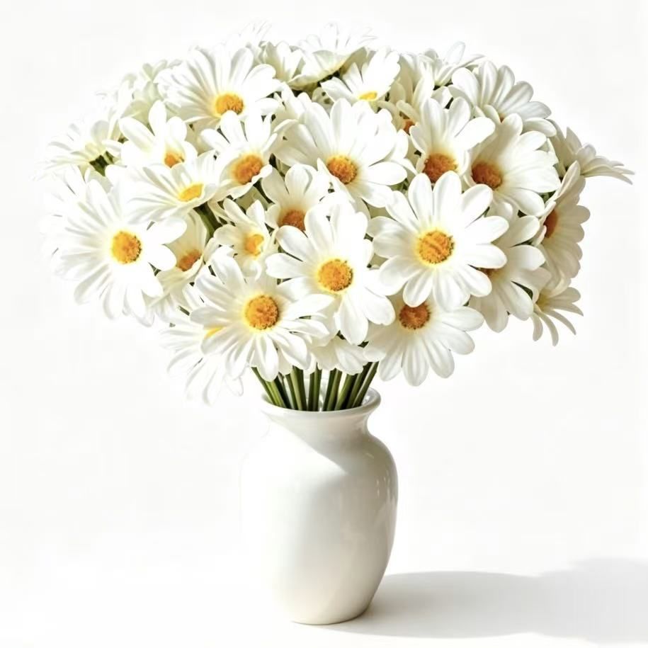 Coastal Aussie Style Artificial Chamomile Daisy, Bring Soft Countryside Vibe To Your Home 20 pcs - Image 4