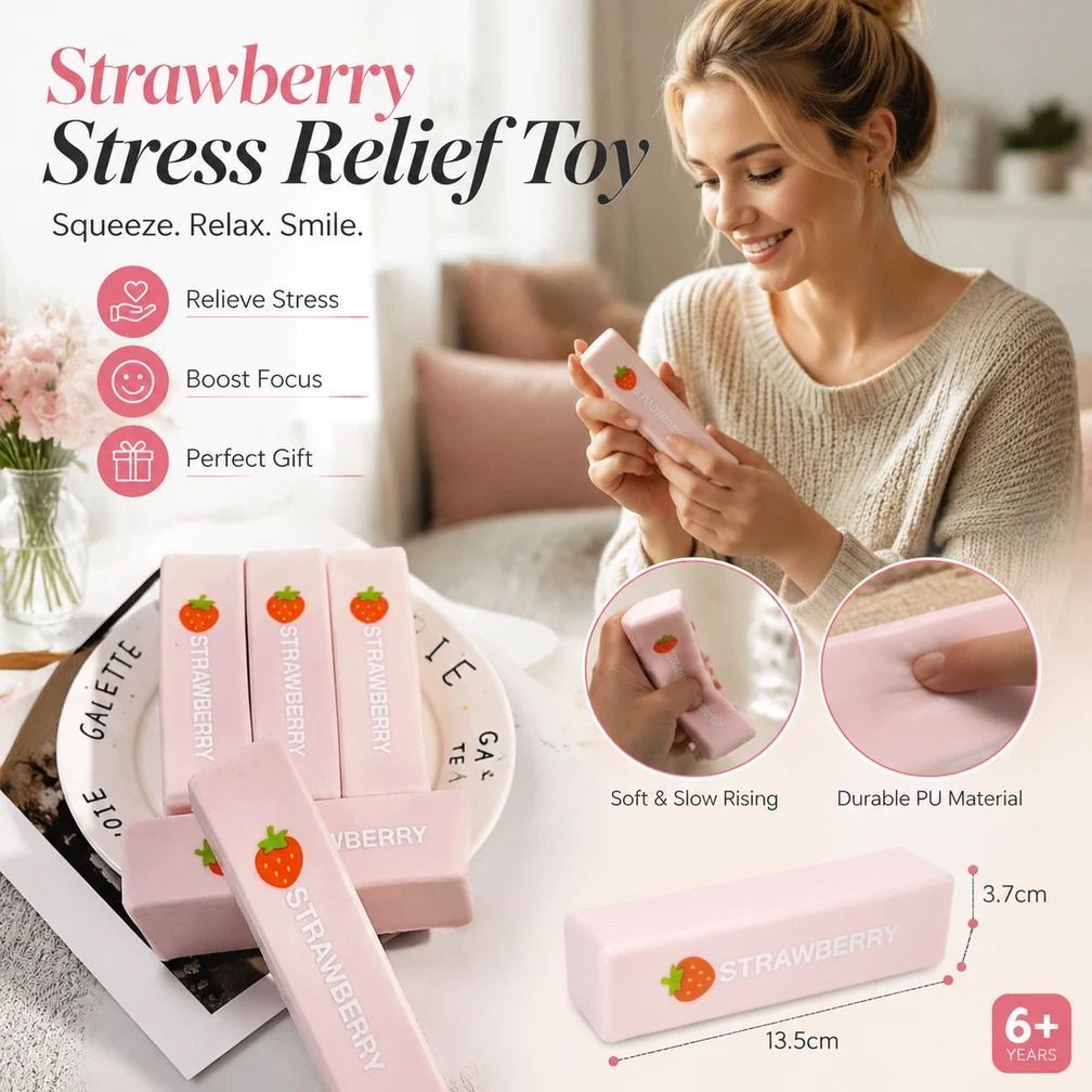 Coffee Butter Stick 23cm Stress Relief Toy 2 Pack, Calming Gift - Image 5
