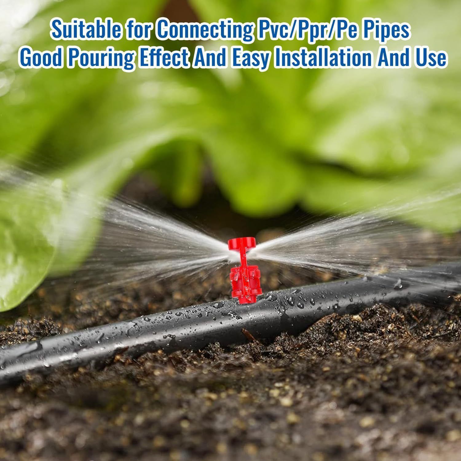 150pk Mixed Angle Refraction Misting Irrigation Sprinkler Set - Image 3