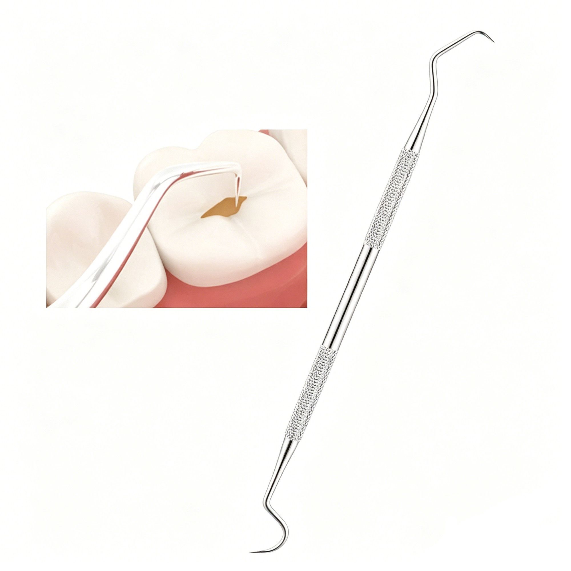 2pcs Double End Dental Probe Single Tool - Image 3