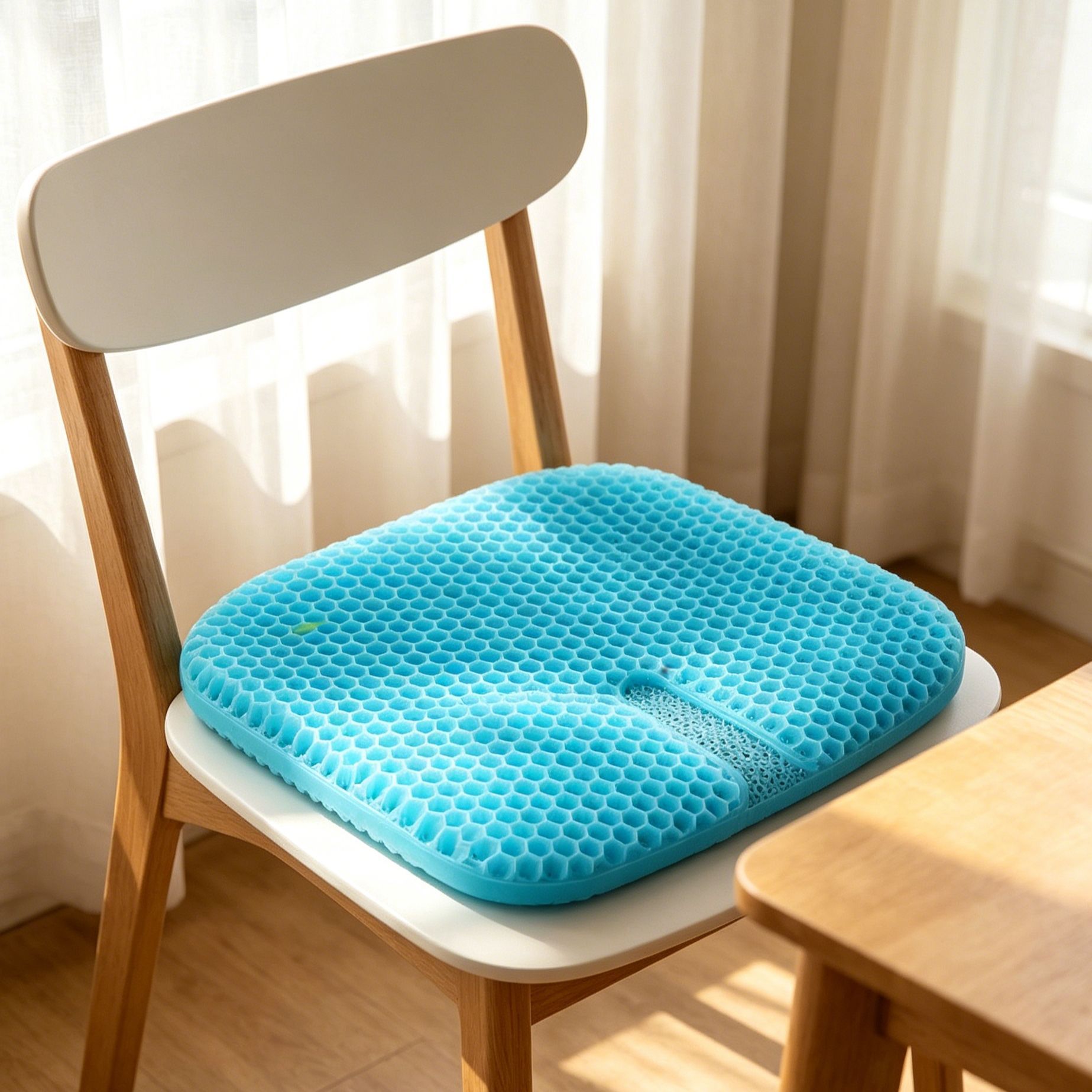Ergonomic Honeycomb Gel Cushion No Cover - Image 3