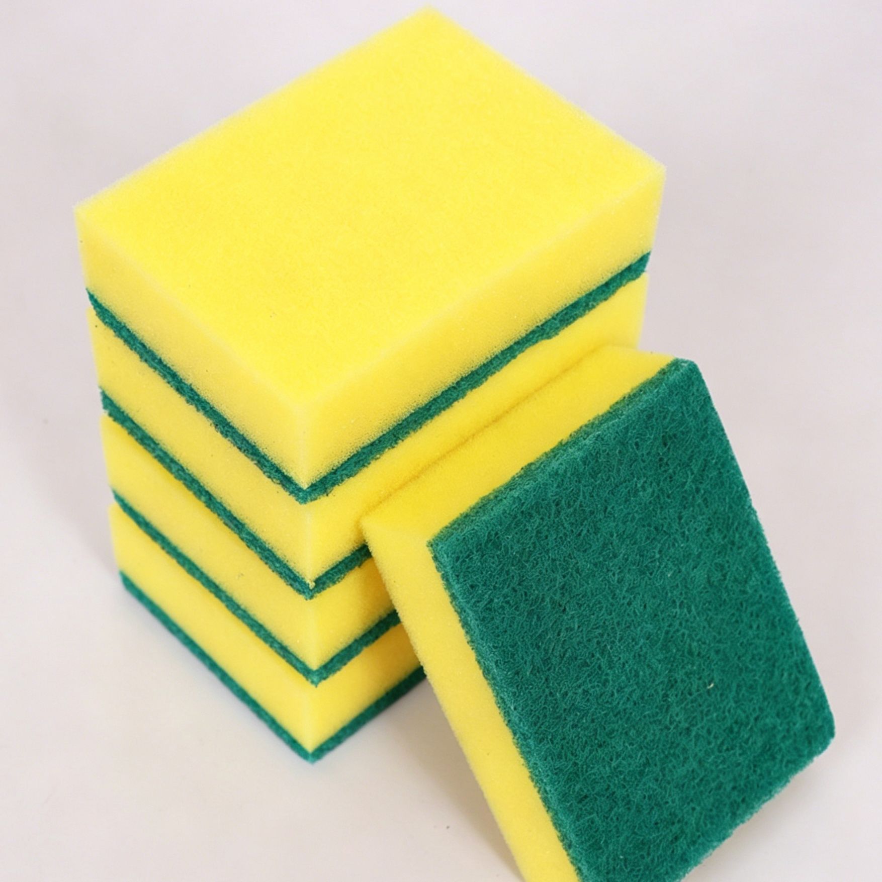 20pk Square Dual Sided Dish Sponge - Image 2