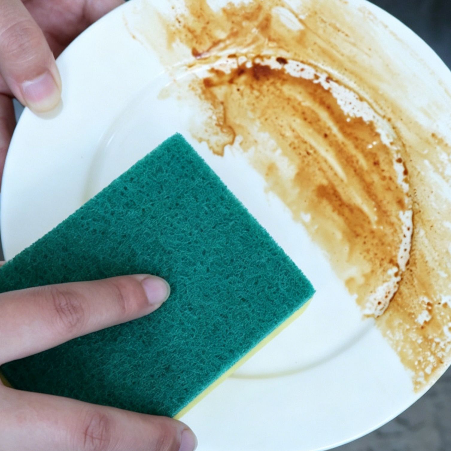 20pk Square Dual Sided Dish Sponge - Image 3