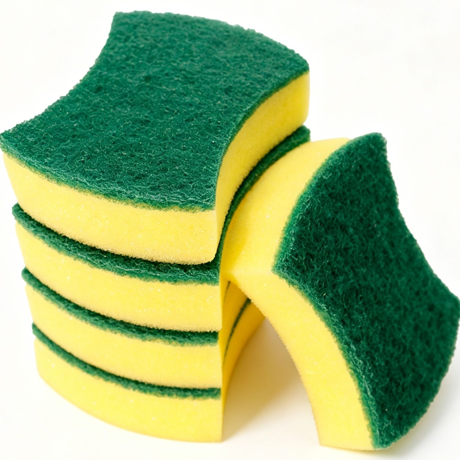 20pk Waist Shape Dual Sided Dish Sponge - Image 2