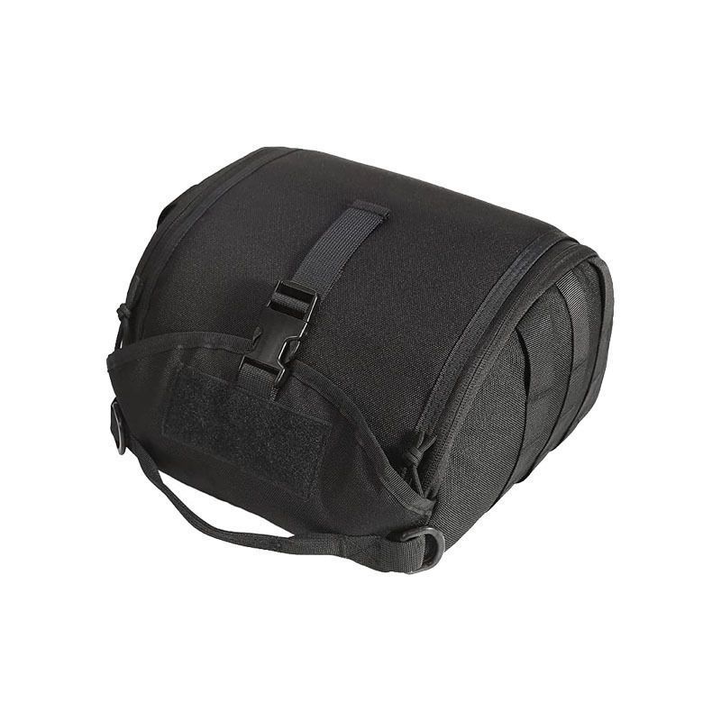 Portable Outdoor Adventure Storage Pouch Black, Tidy Hiking Gear Organizer, Outdoor Gift - Image 1