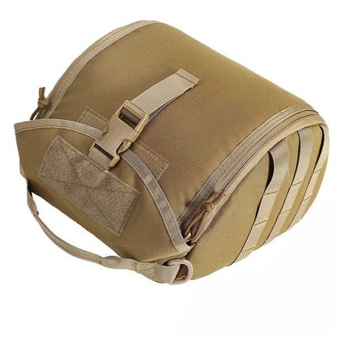 Portable Outdoor Adventure Storage Pouch Mud Brown, Light Bag For Camping Emergency Supplies - Image 1
