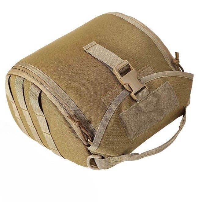 Portable Outdoor Adventure Storage Pouch Mud Brown, Low-Key Tone For Casual Camping - Image 1