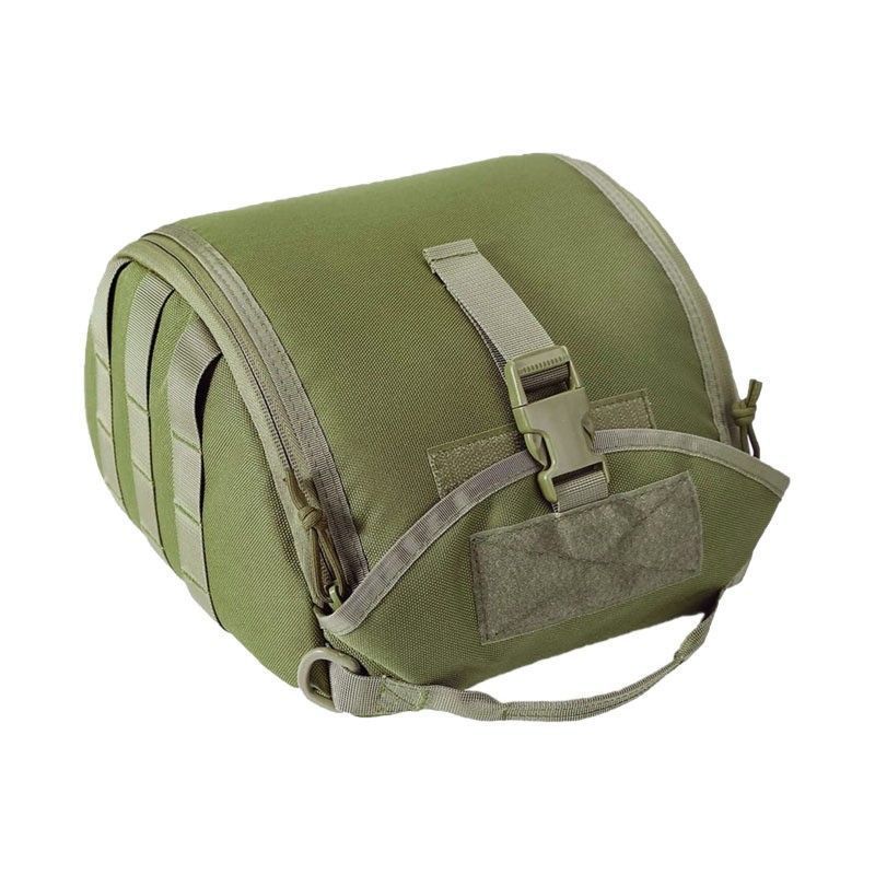 Portable Outdoor Adventure Storage Pouch Army Green, Tough Build For Rough Mountain Trails - Image 1