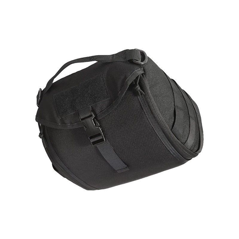 Portable Outdoor Adventure Storage Pouch Black, Slim Profile Easy To Clip On Backpacks - Image 1