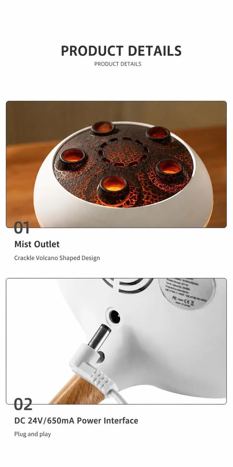 Dreamy Jellyfish Oil Diffuser, Music Linked Color Shift, Ultra Quiet For Nighttime Rest - Image 3