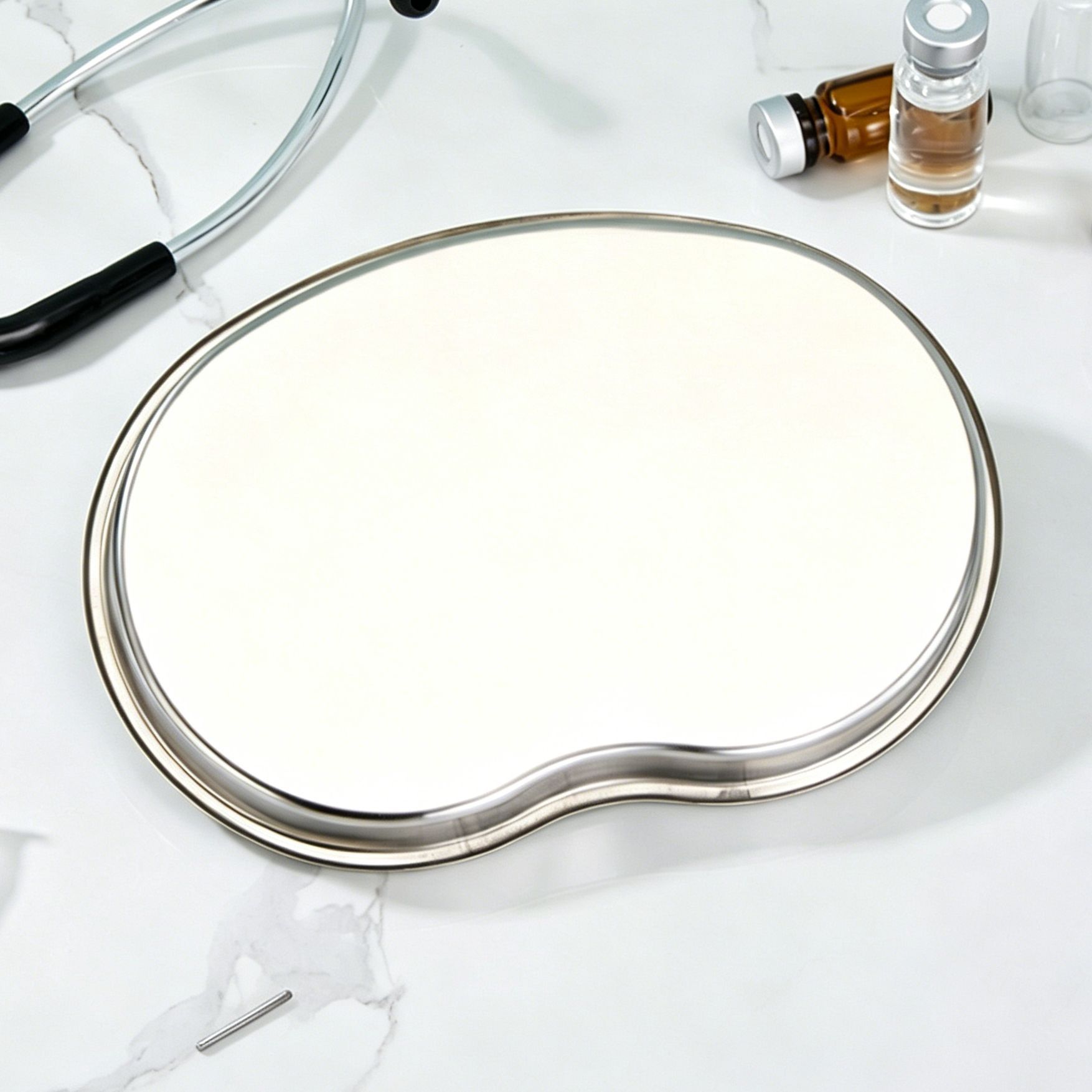 Small Curved Tray 304 Stainless Steel 2pcs - Image 5