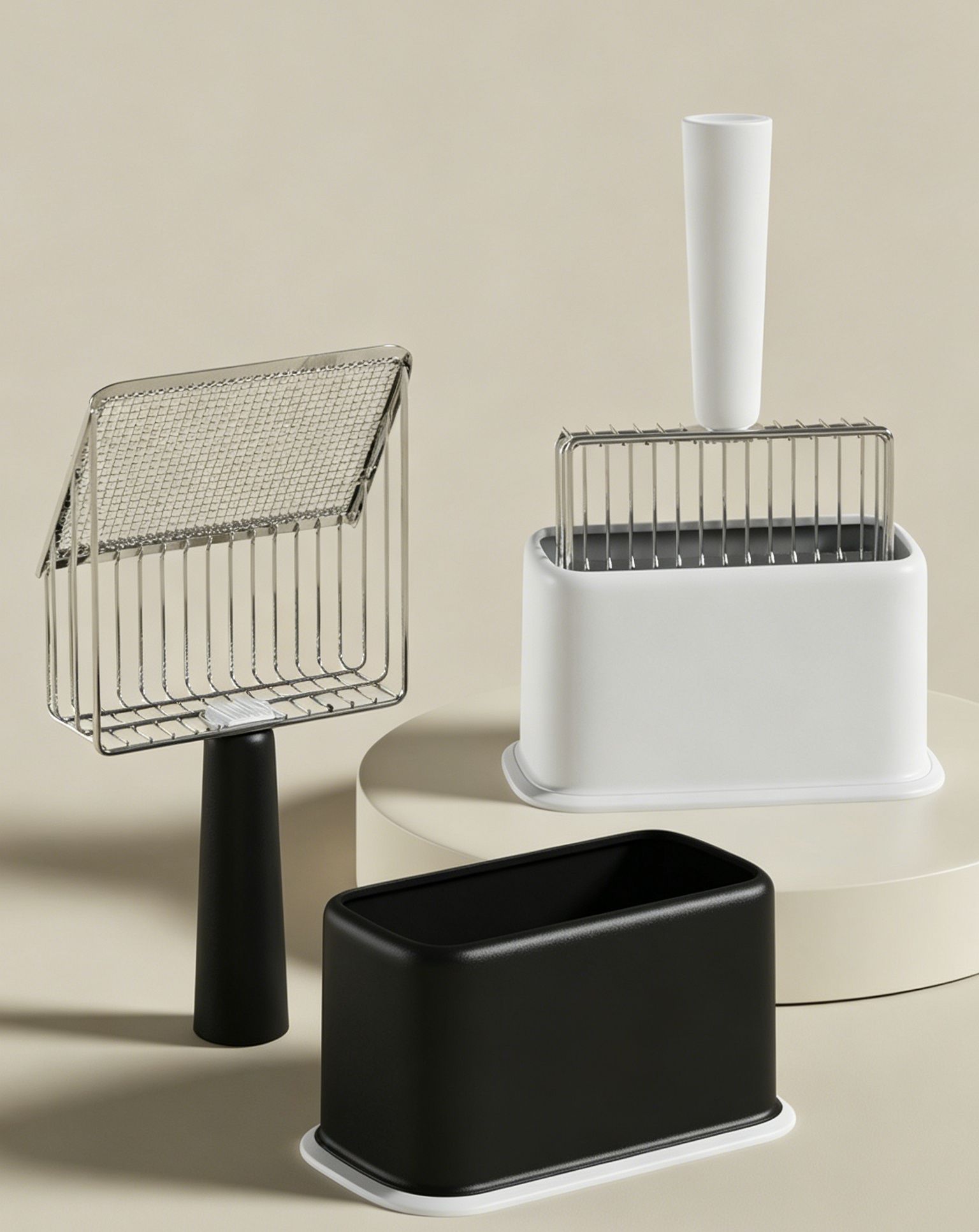 Yellow Multi-function Litter Scoop Set - Image 2