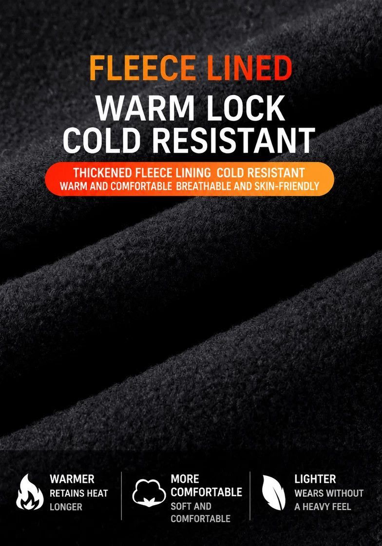 Thermal Ski Neck Gaiter, Grey Long Version, One Size, 2 Pcs - Image 5
