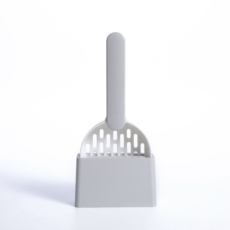 White-Grey Two-tone Litter Scoop Set - Image 1
