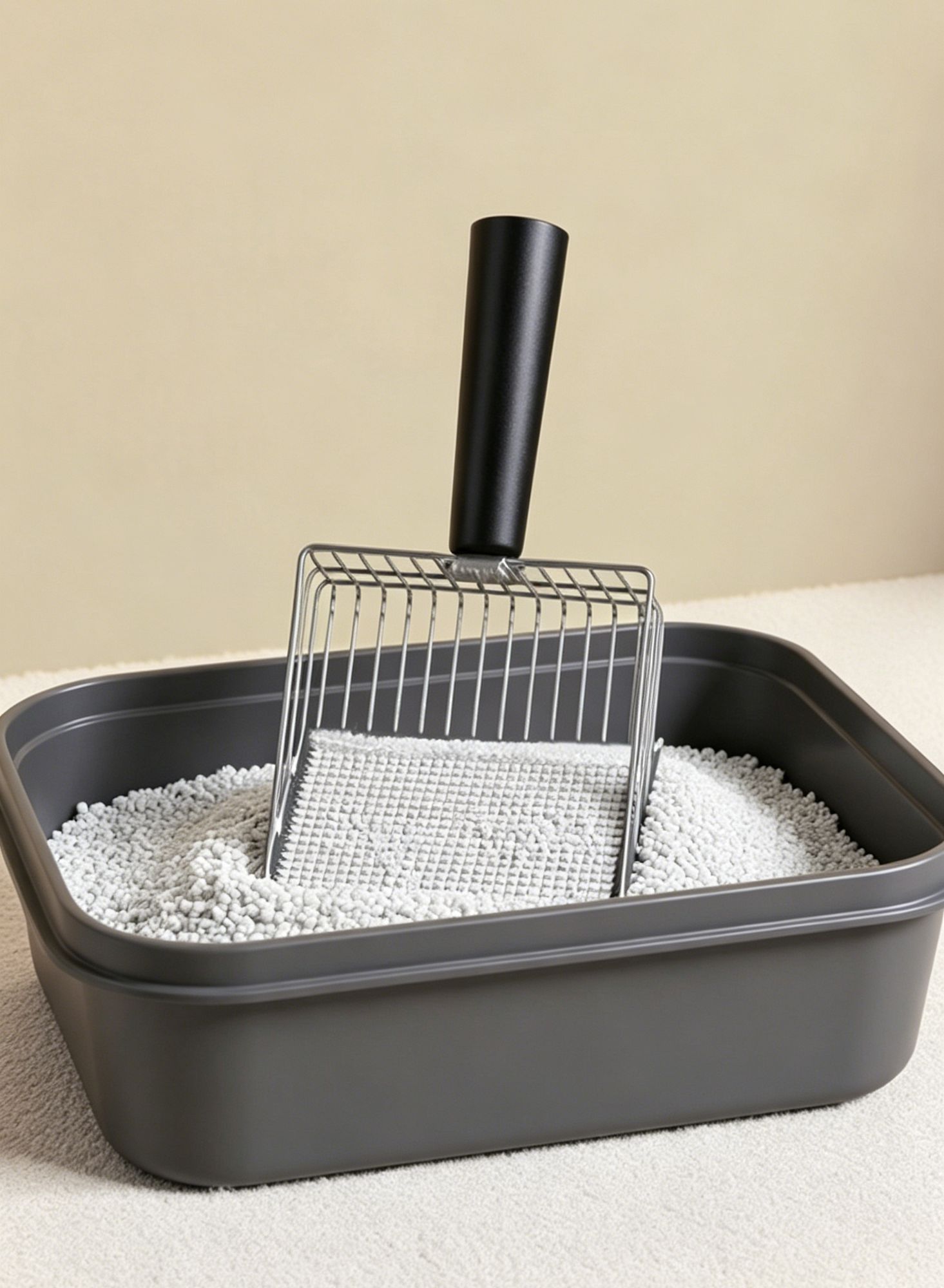 Black Multi-function Litter Scoop Only - Image 3