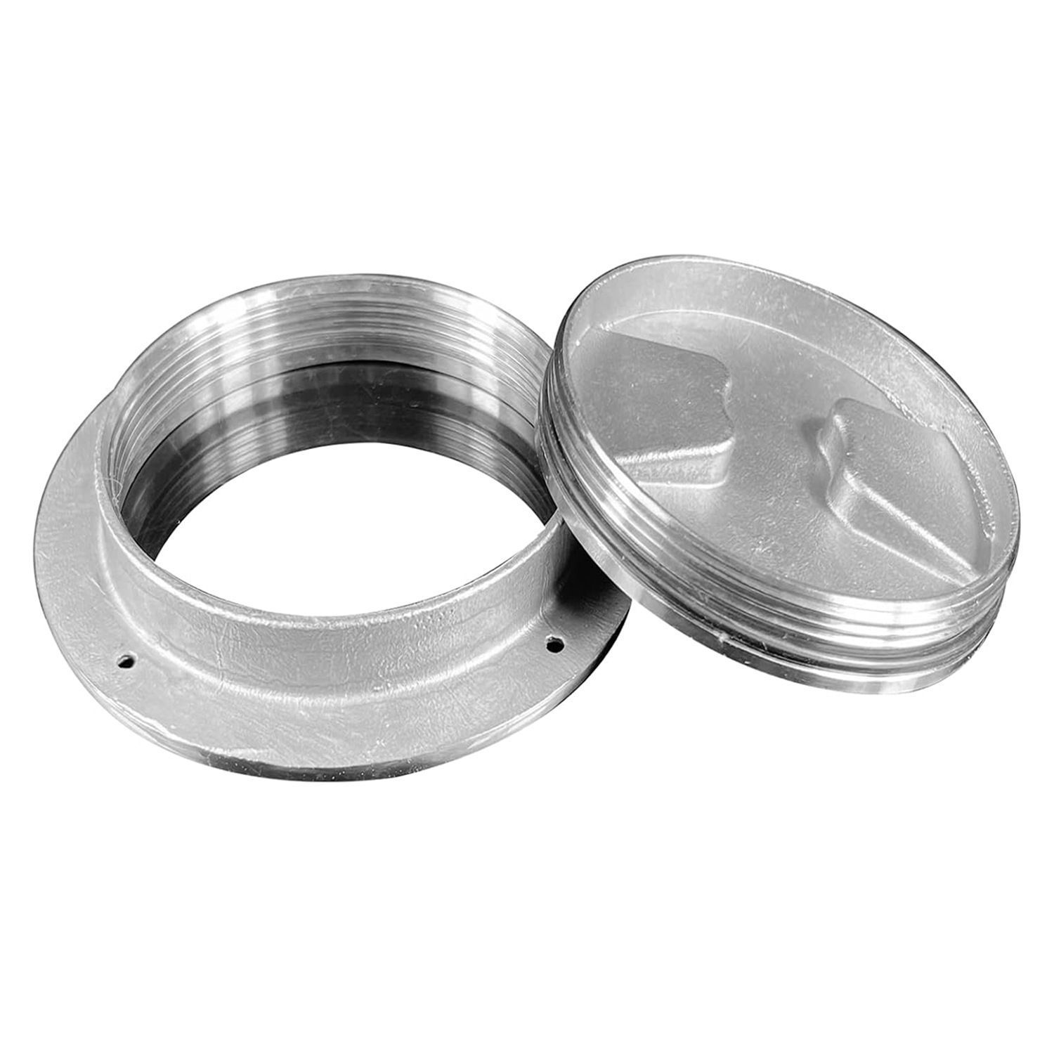 5 Inch 316 Stainless Steel Round Deck Plate Marine Yacht Hardware Fitting - Image 3