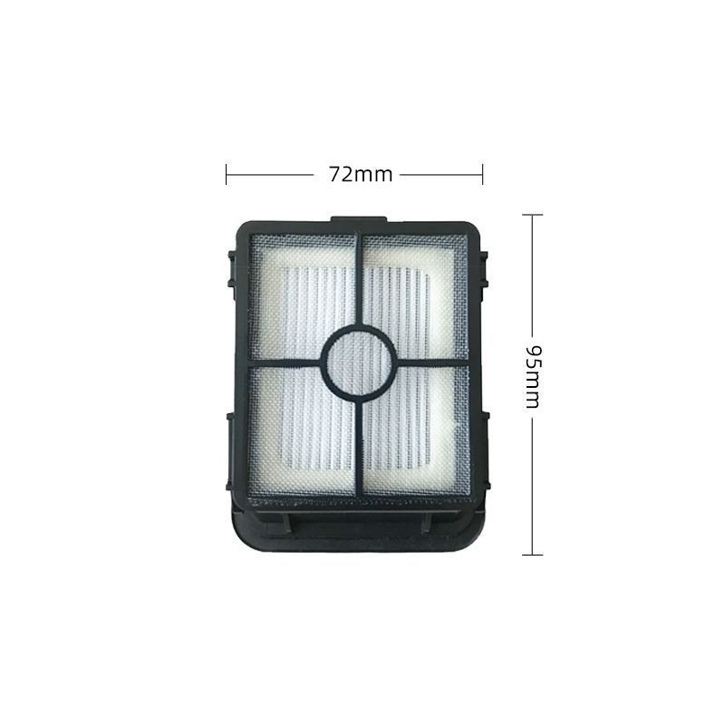 5 Filters + 1 White Cleaning Brush For Bissell 2554A - Image 2