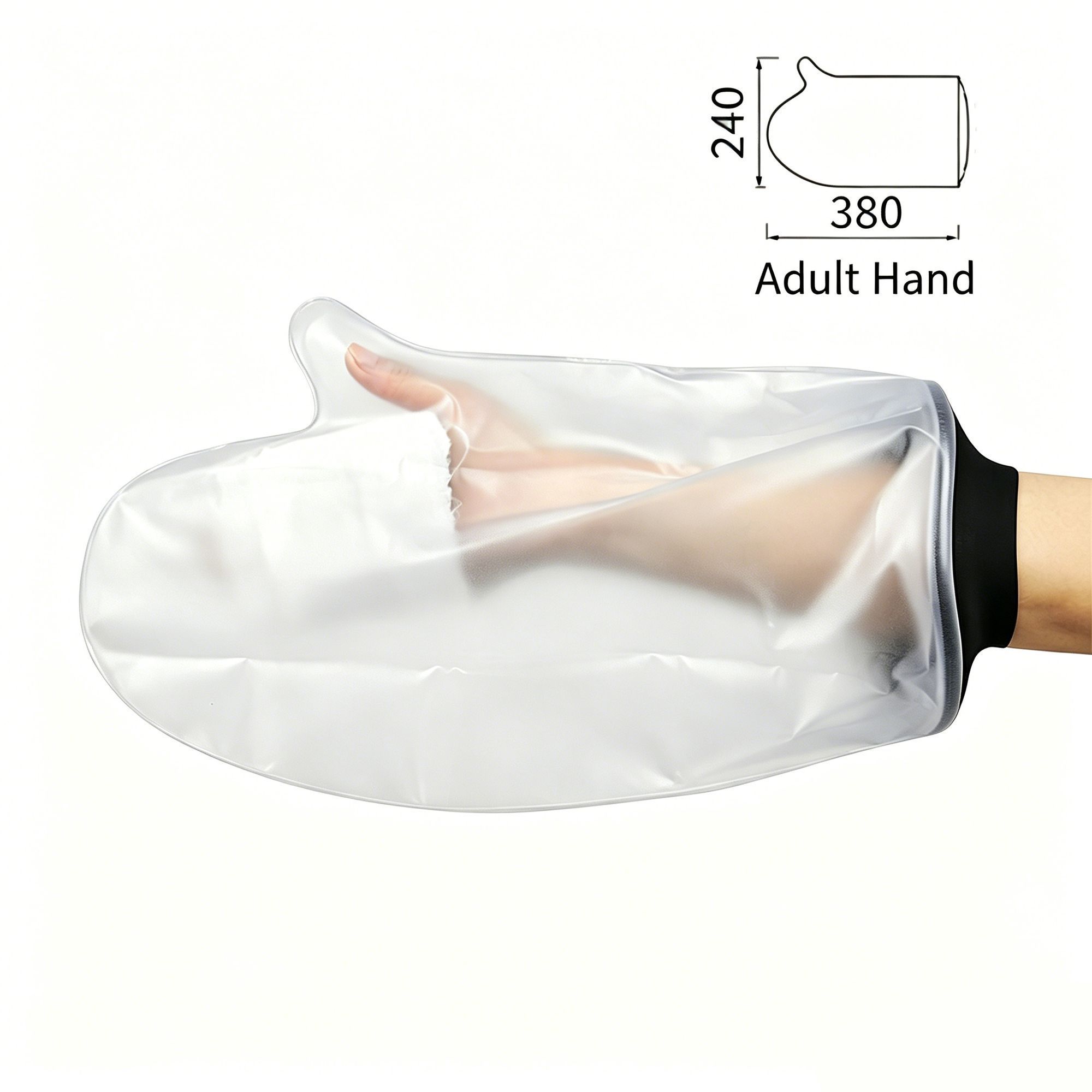 Adult Hand Cast Waterproof Shower Cover - Image 1