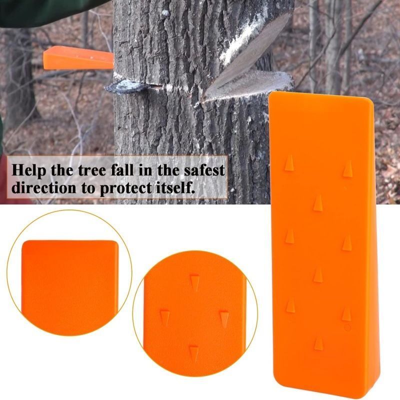 10 Inch Plastic Log Felling Wedges 2Pcs Farm Garden Tree Cutting Tool - Image 6