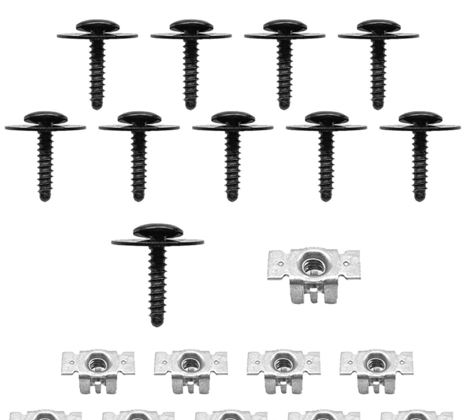 Car Bumper Screws & U Nuts 20PCS - Image 4