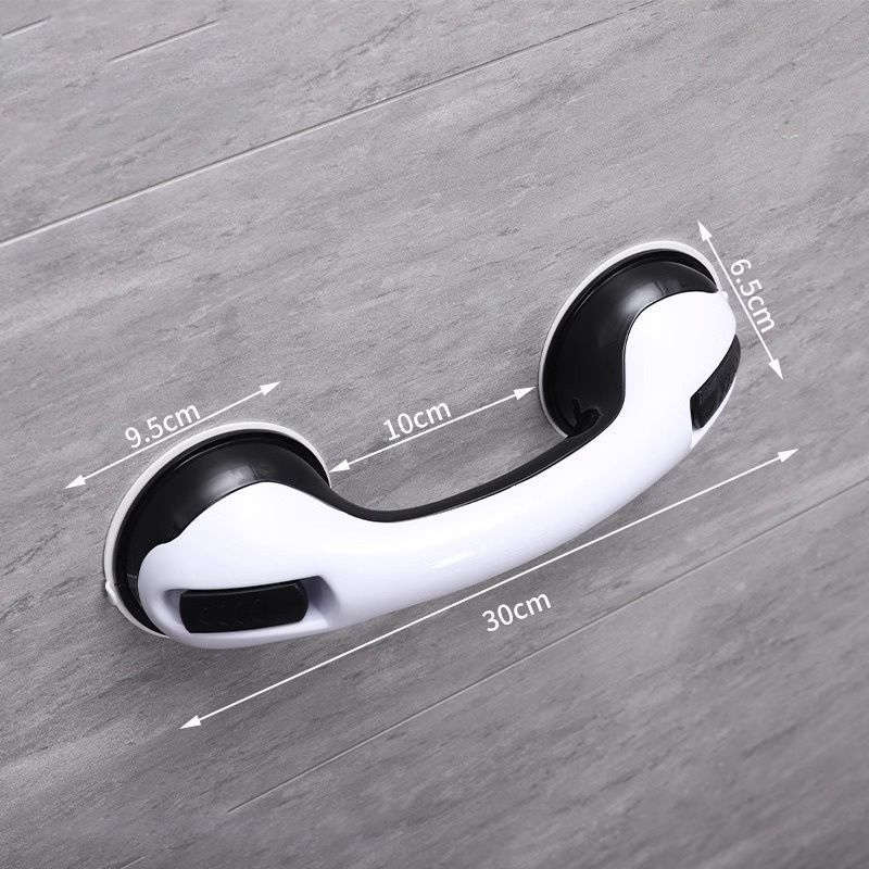 Black Bathroom Grab Bar-Pack of 2 - Image 1