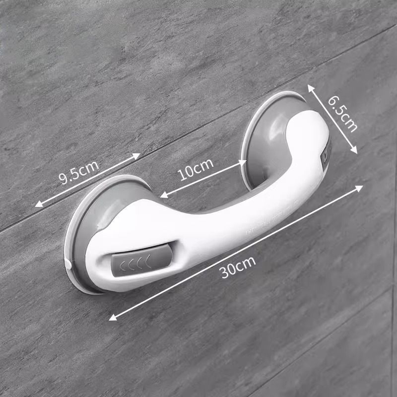 Grey Bathroom Grab Bar-Pack of 2 - Image 1
