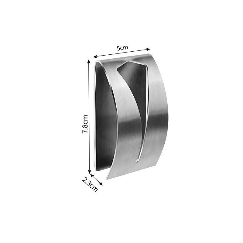 Silver Towel Clips 6 Pack - Image 1