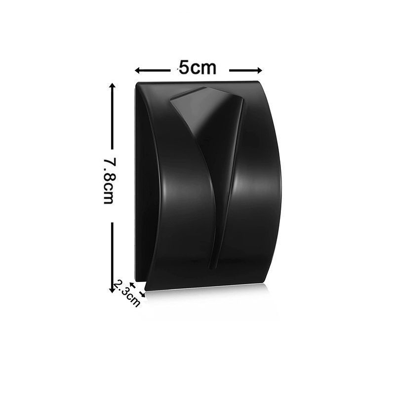 Black Towel Clips 6 Pack - Image 1