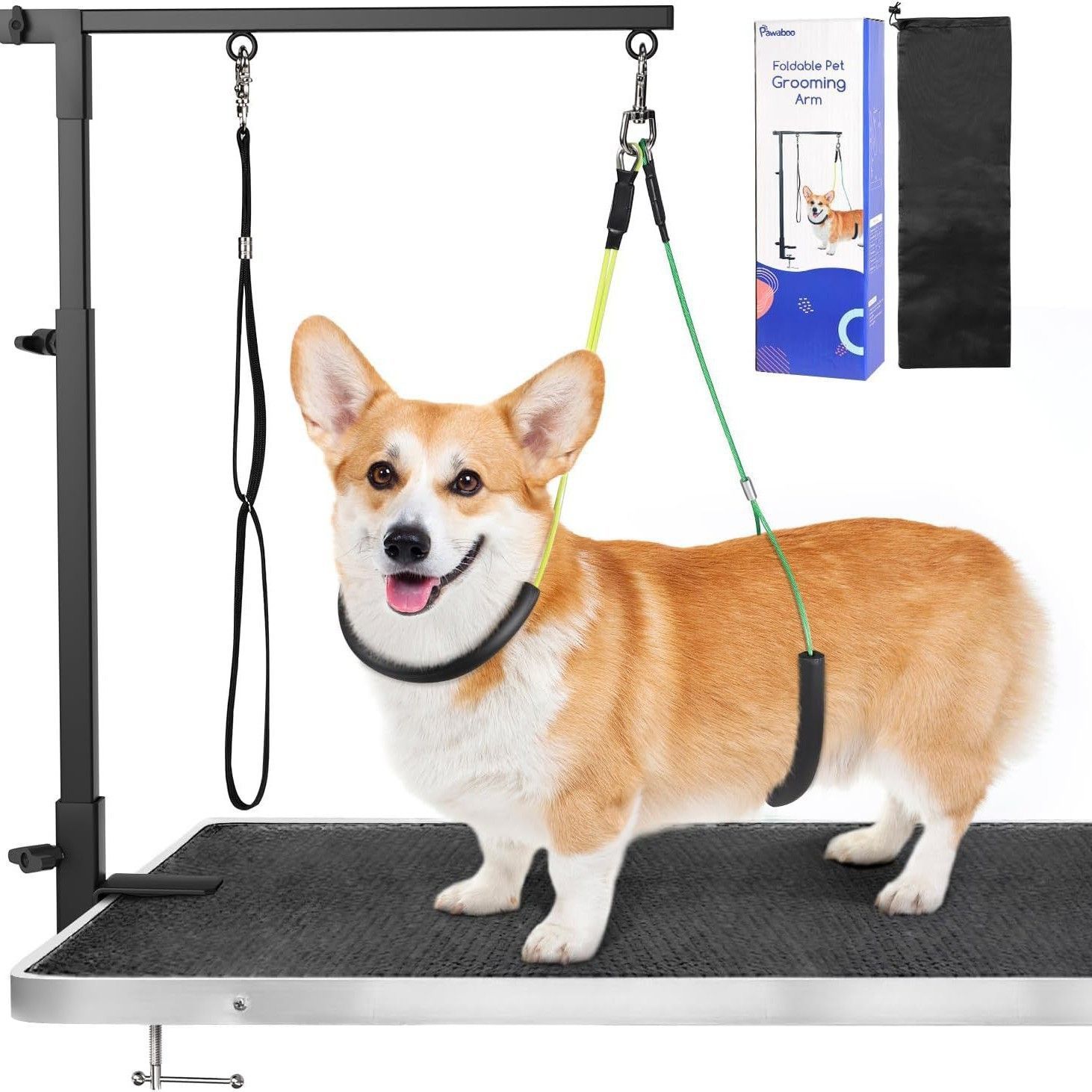 Dog Grooming Stand Black - Image 1