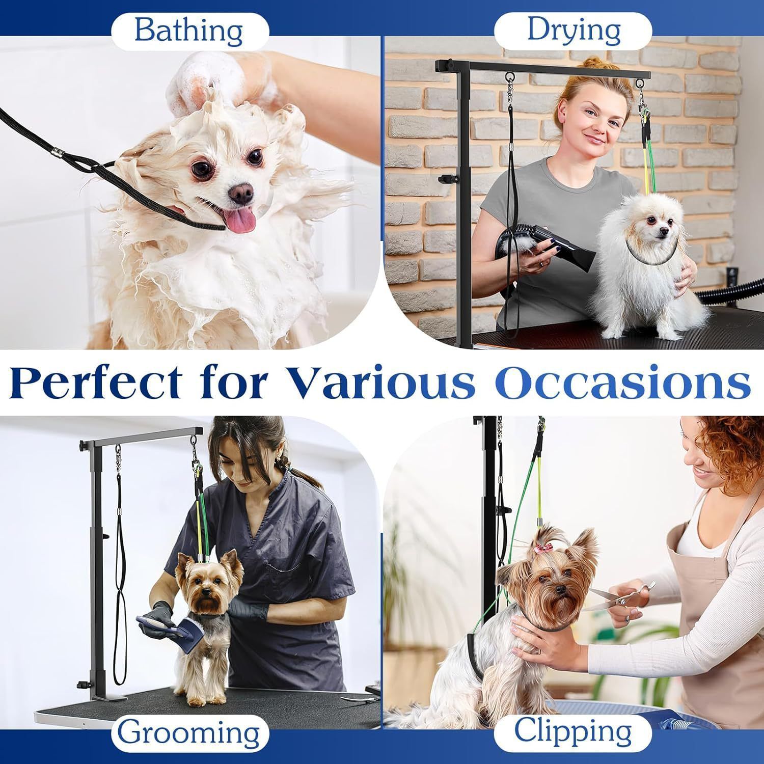 Dog Grooming Stand Black - Image 2