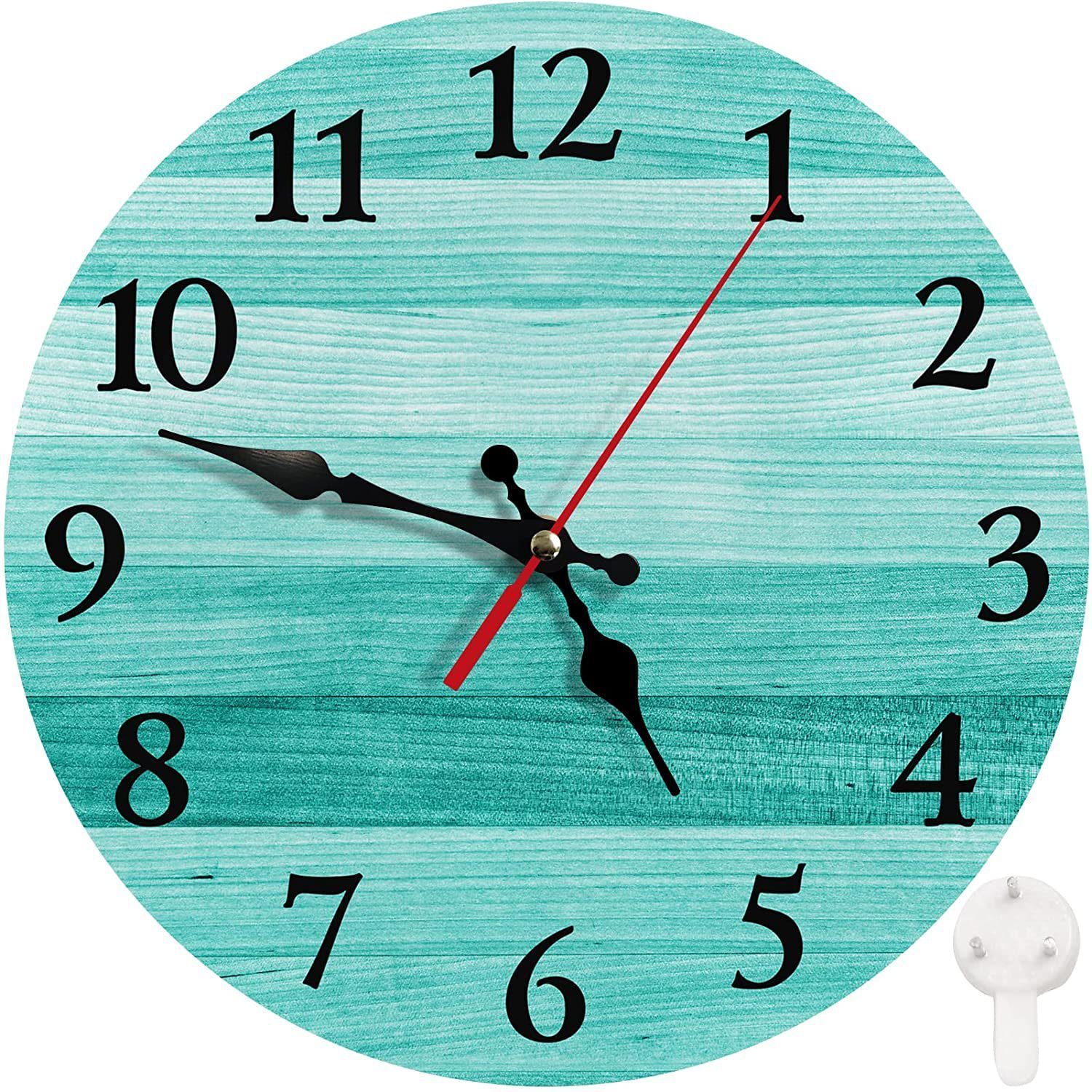Wooden Wall Clock No.5, 10 Inch - Image 1
