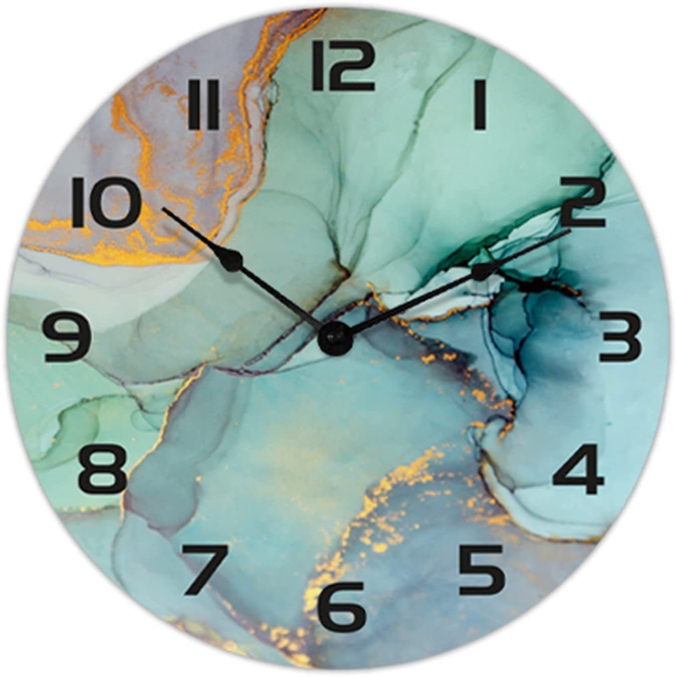 Wooden Wall Clock No.10, 10 Inch - Image 1