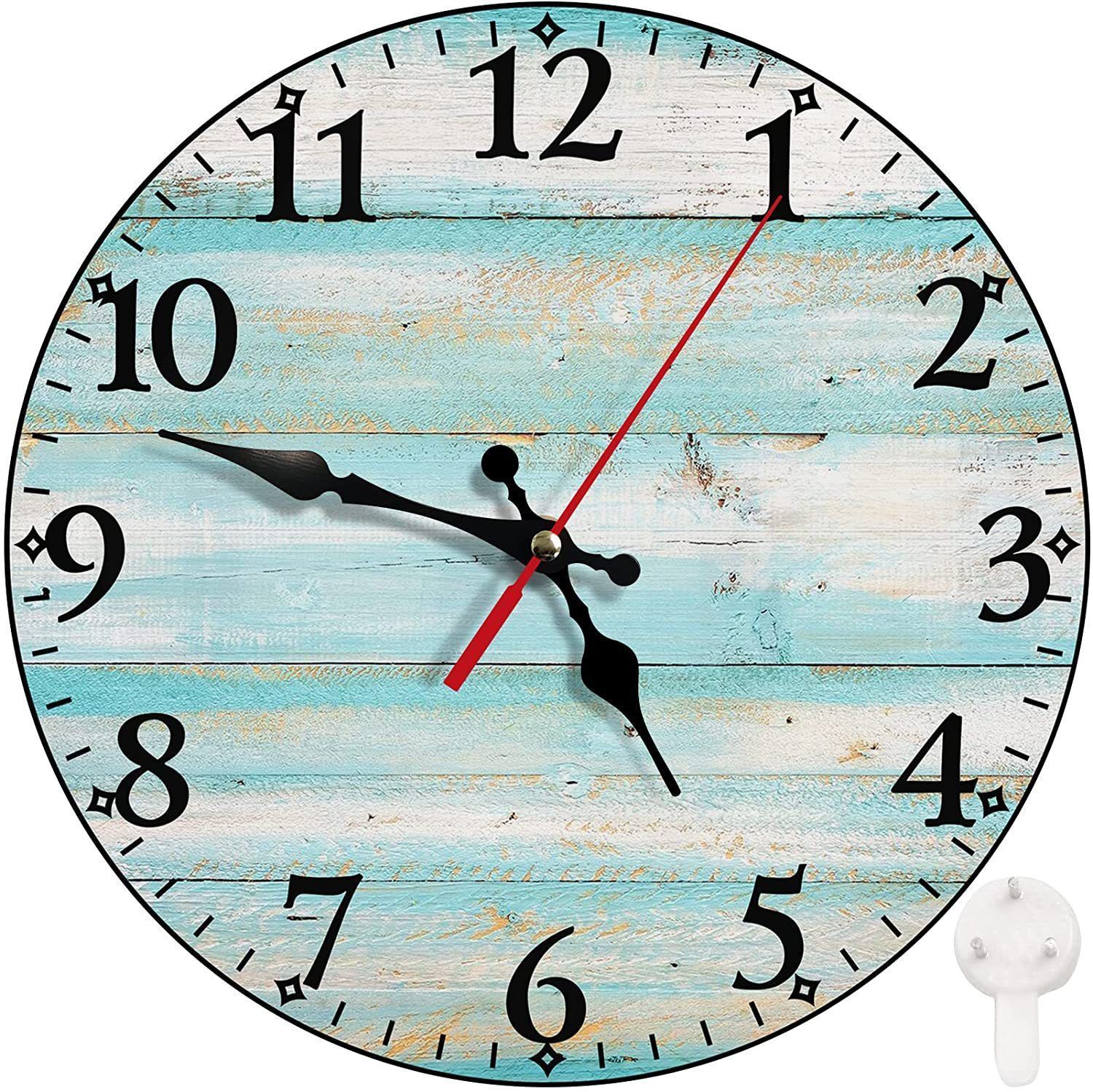 Wooden Wall Clock No.11, 10 Inch - Image 1